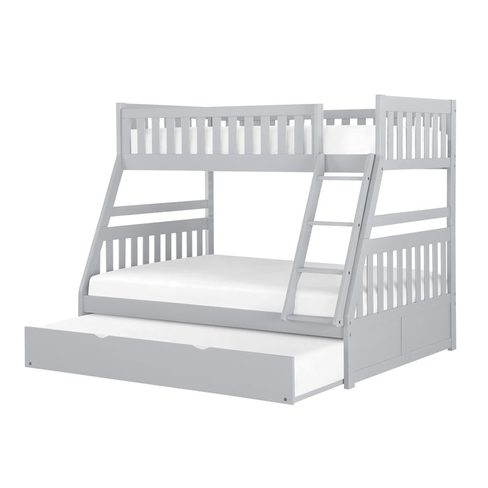 Orion - (4) Twin/Full Bunk Bed with Twin Trundle