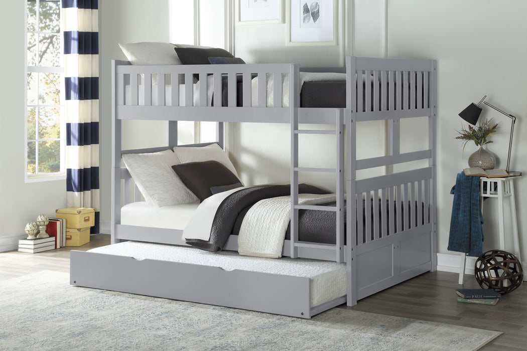Orion - (4) Full/Full Bunk Bed with Twin Trundle