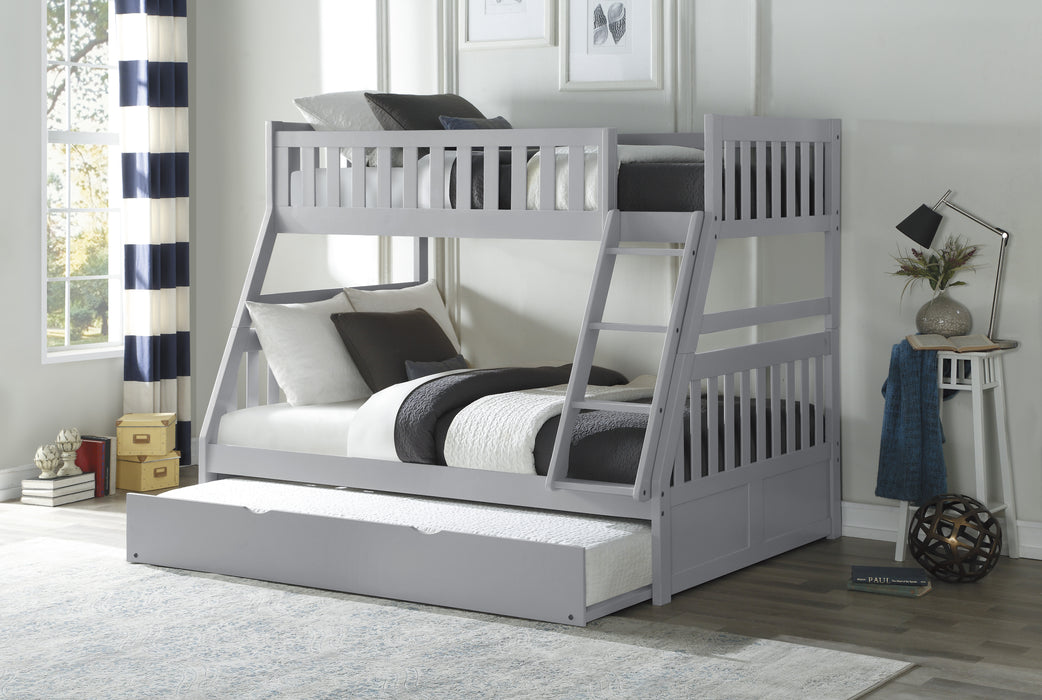 Orion - (4) Twin/Full Bunk Bed with Twin Trundle