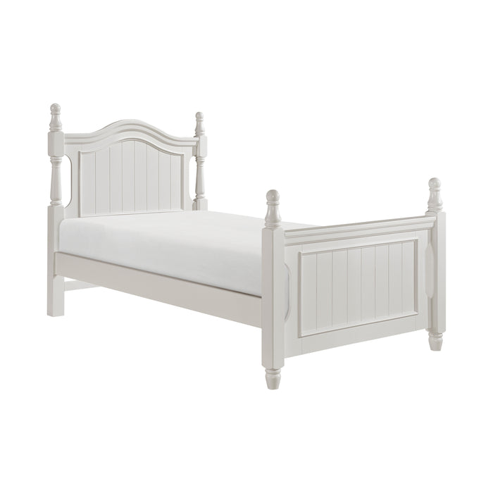 Clementine - (4) Twin Platform Bed with Twin Trundle