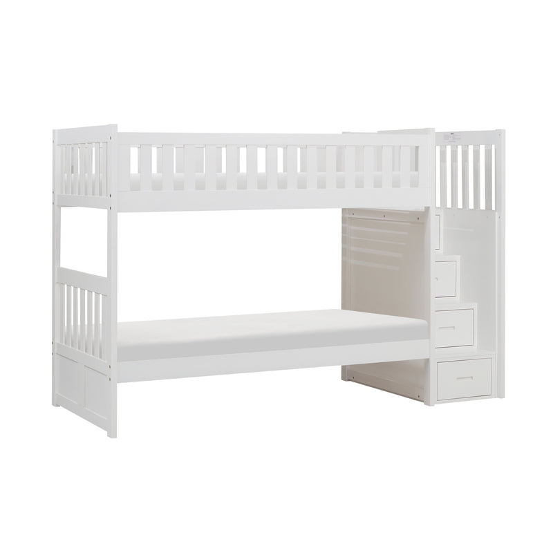Galen - (4) Twin/Twin Step Bunk Bed