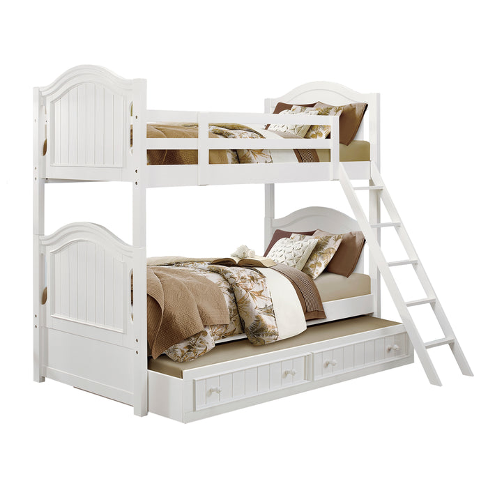 Clementine - (4) Twin/Twin Bunk Bed with Twin Trundle