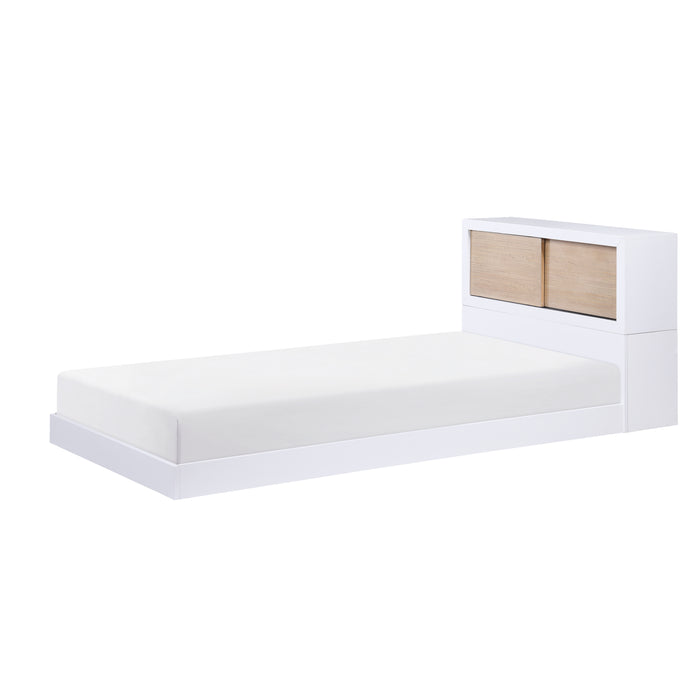 Asker - (3) Twin Bookcase Platform Bed
