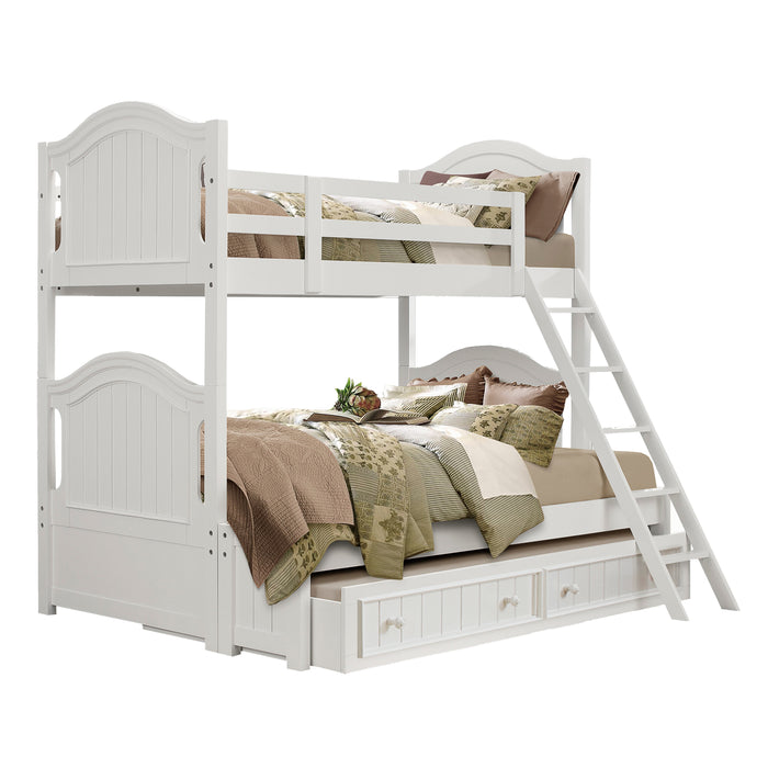 Clementine - (5) Twin/Full Bunk Bed with Twin Trundle
