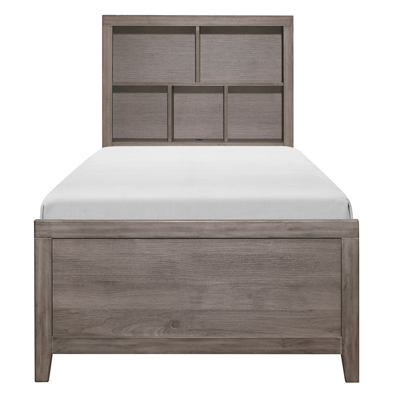 Woodrow - 3pc Set Twin Wall Bed (TB+2PNS)