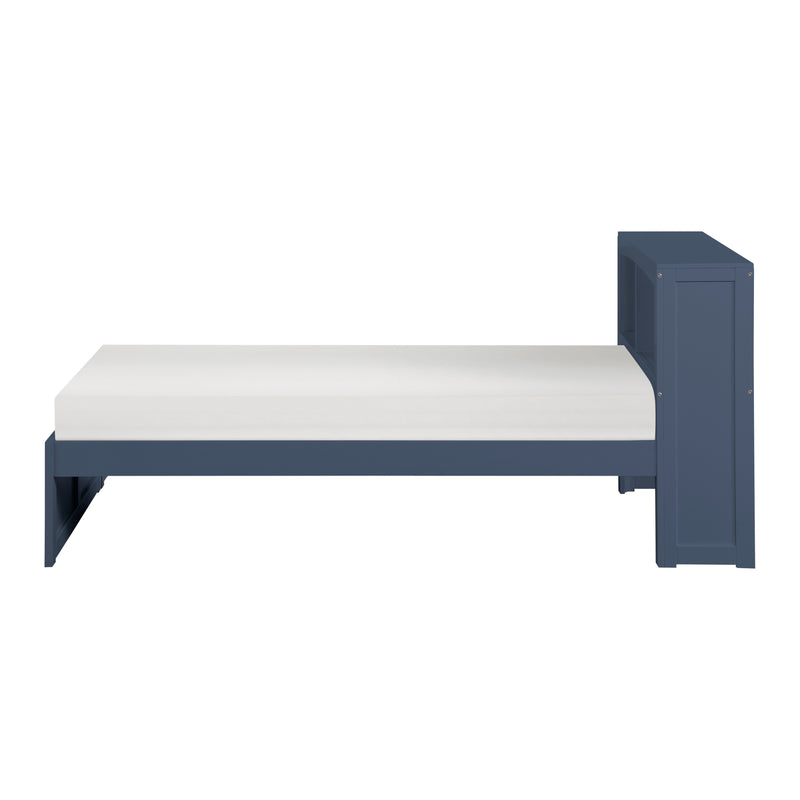 Nora - (2) Twin Bookcase Platform Bed