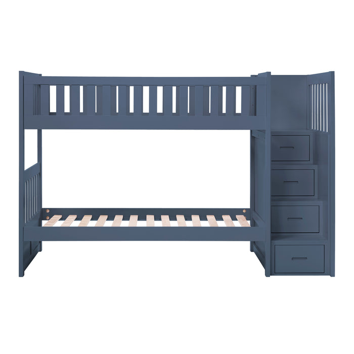 Nora - (4) Twin/Twin Step Bunk Bed