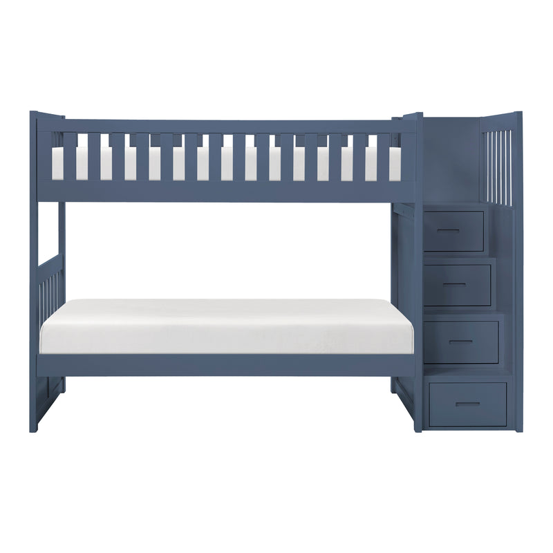 Nora - (4) Twin/Twin Step Bunk Bed