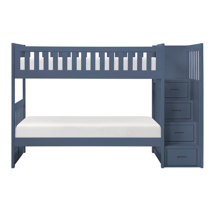 Nora - (4) Twin/Twin Step Bunk Bed