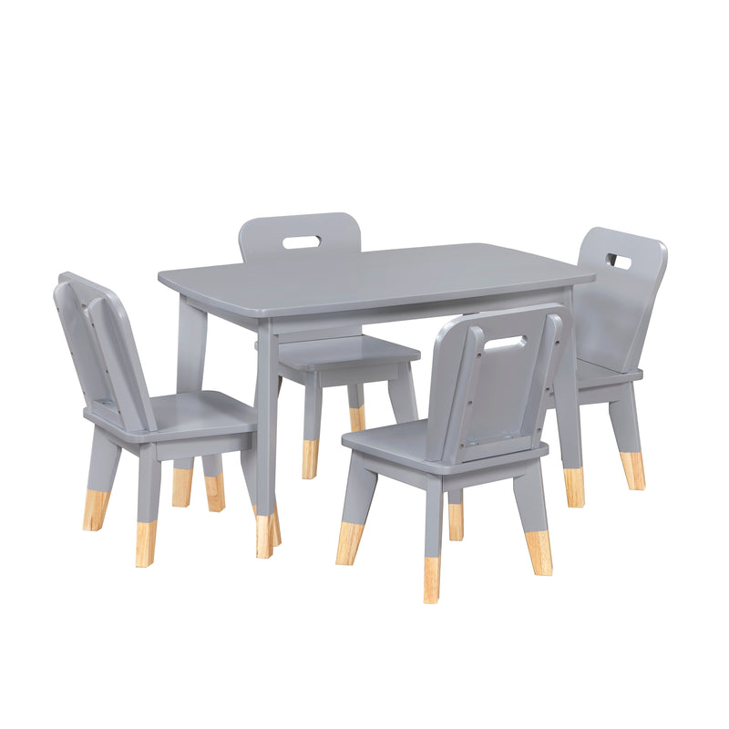 - 5-Piece Pack Children Table and Chairs Set