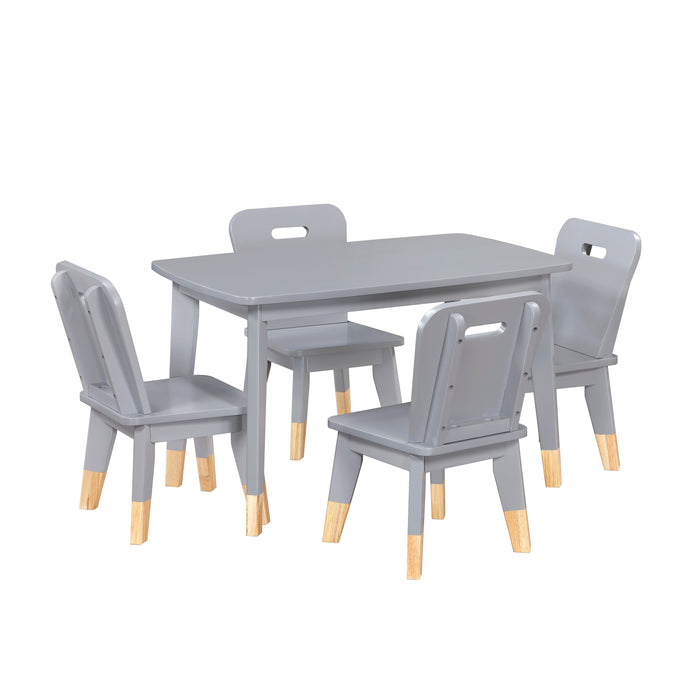 - 5-Piece Pack Children Table and Chairs Set