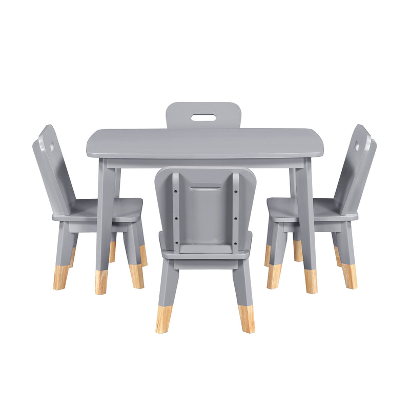 - 5-Piece Pack Children Table and Chairs Set