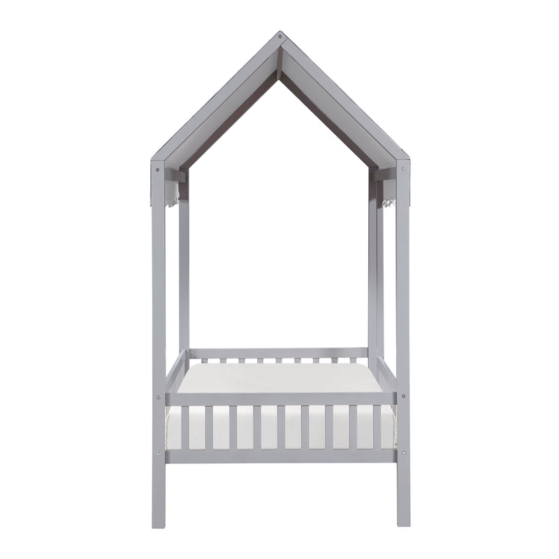 - Twin Canopy Platform Bed