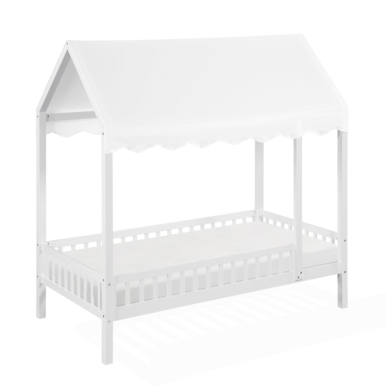 - Twin Canopy Platform Bed