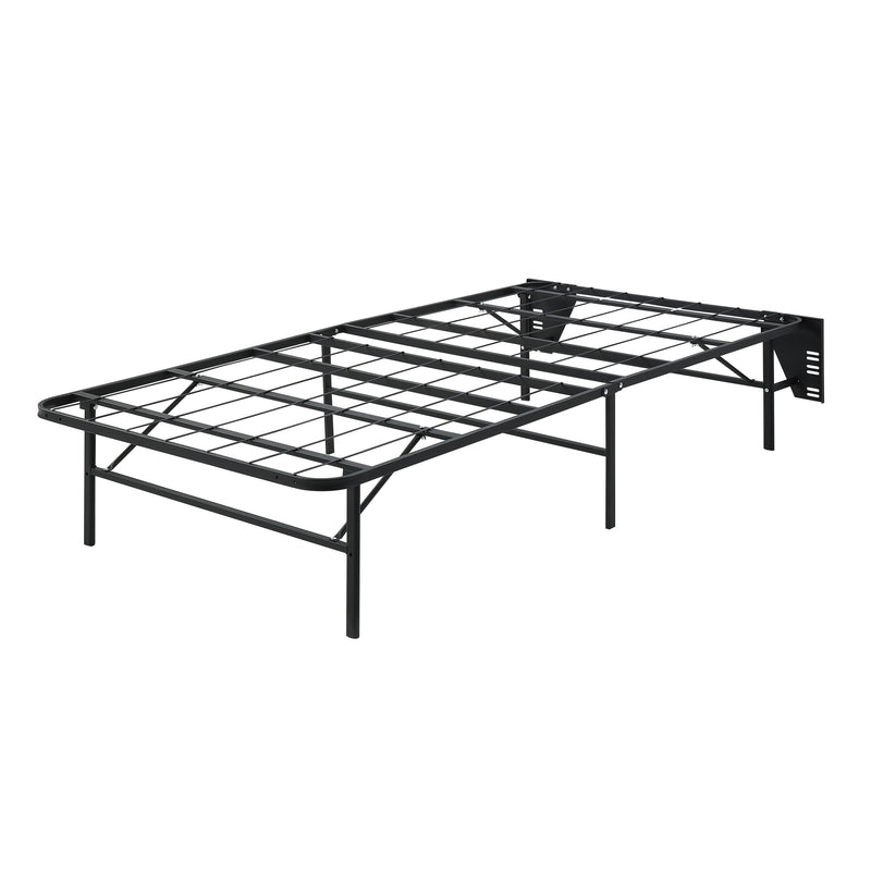 Elevated - Twin Foldable Metal Platform Bed Frame, Toolless