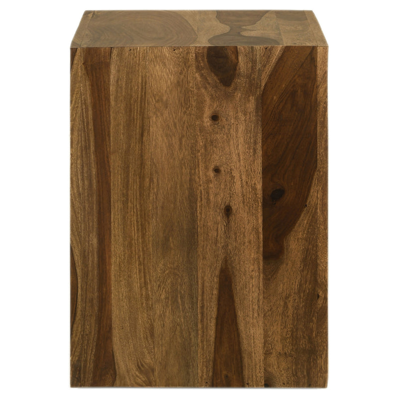 Odilia 3-piece Solid Wood Coffee and End Table Set Auburn