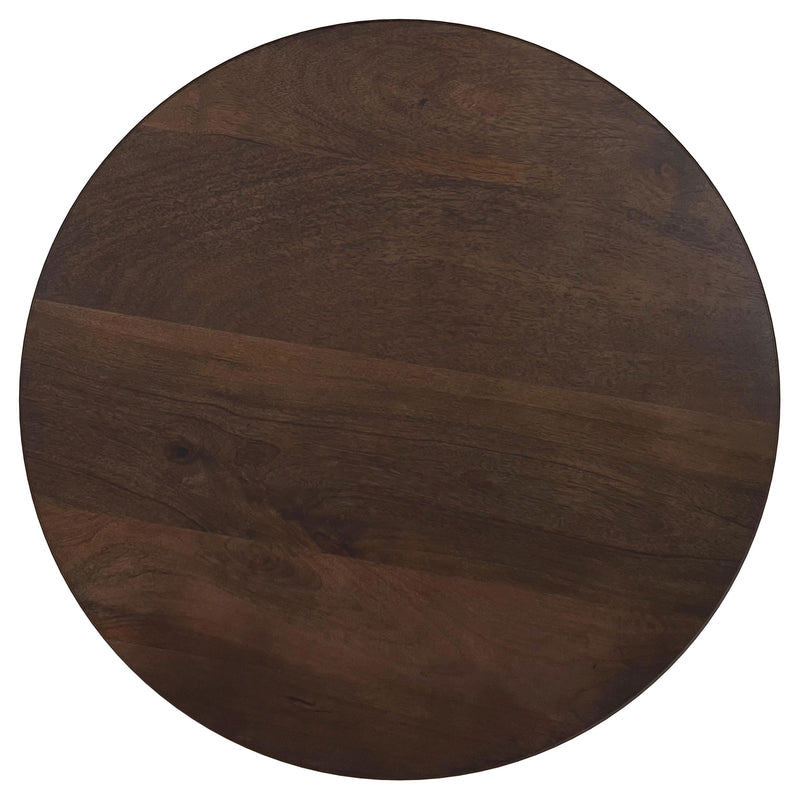 Cayenne 2-piece Solid Mango Wood Coffee Table Set Walnut