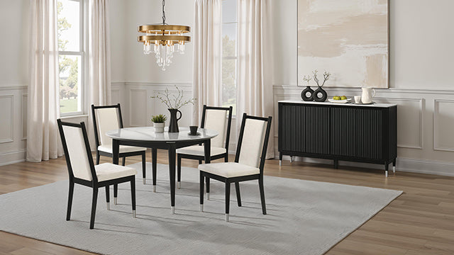 Maidstone - 5 Pc Round Dining Table Set