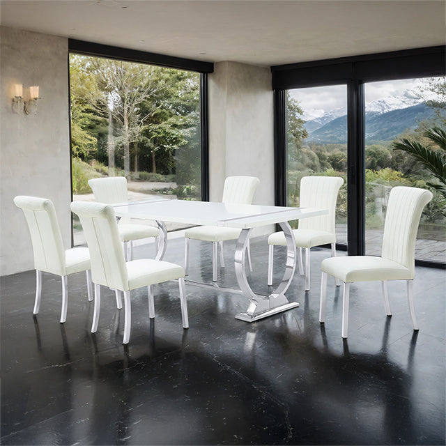 Holbaek - 7 Pc 80" Dining Table Set