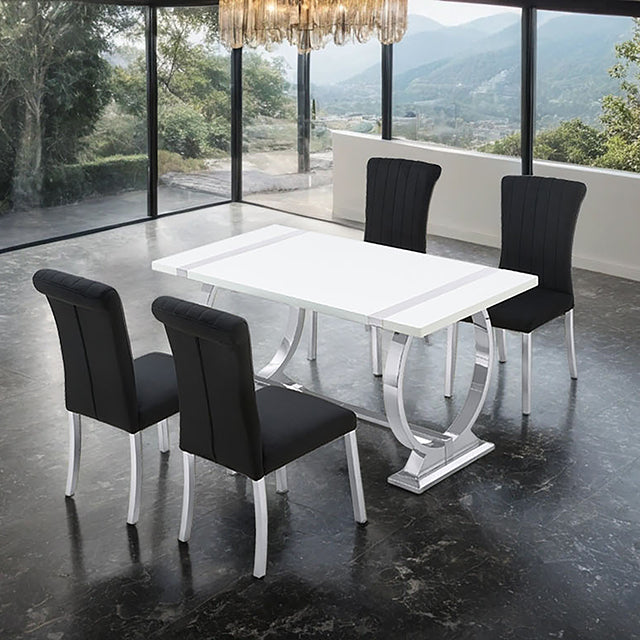 Holstebro - 5 Pc 60" Dining Table Set