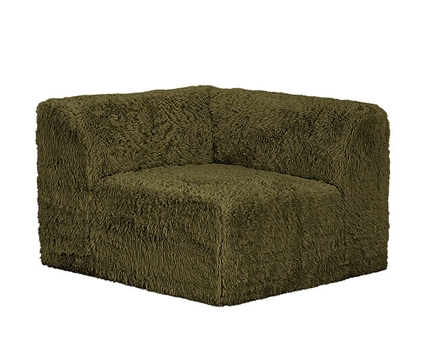 Nappi - Large L-Sectional w/ Ottoman (Compressed Foam)