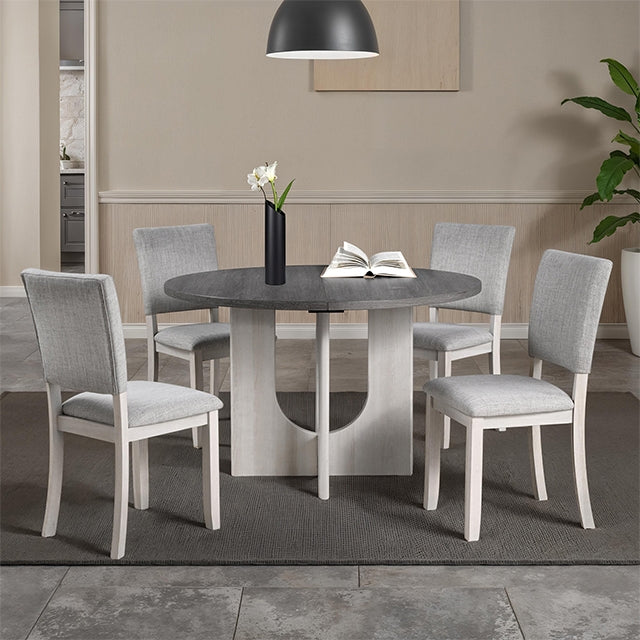 Oberto - 5 Pc Round Dining Table Set