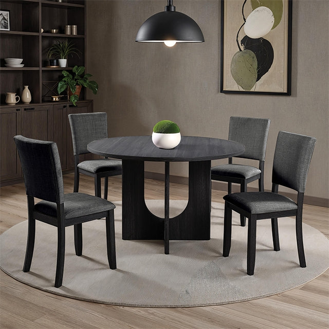 Oberto - 5 Pc Round Dining Table Set