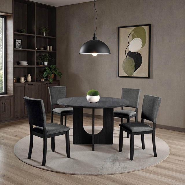 Oberto - 5 Pc Round Dining Table Set