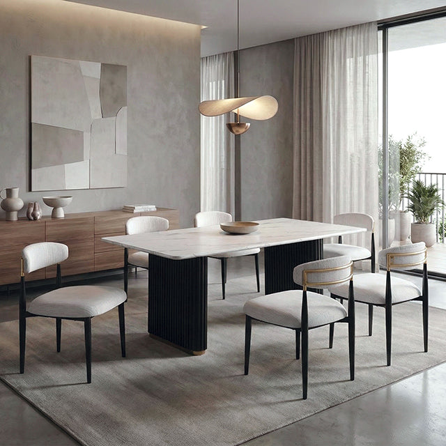 Minden - 7 Pc. Dining Table Set