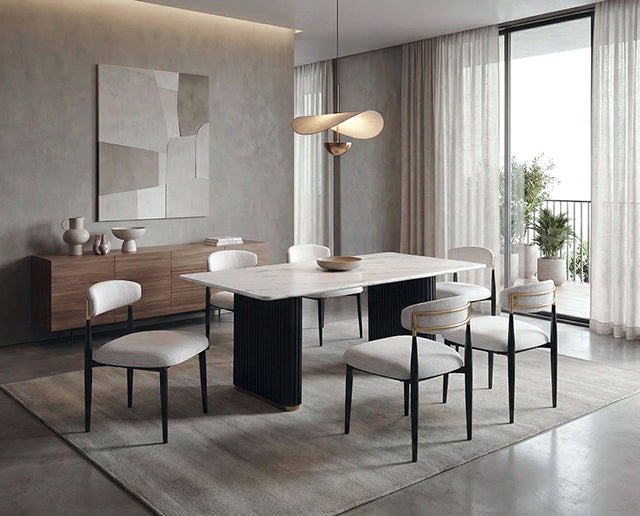 Minden - 7 Pc. Dining Table Set