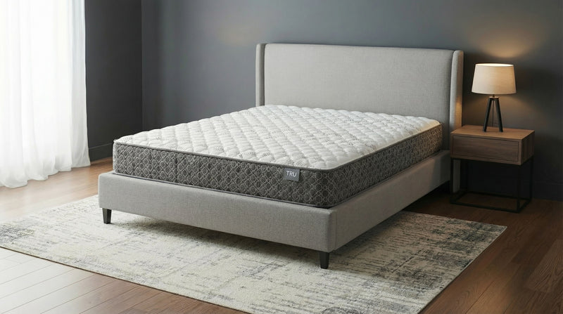 Hayes California King Firm Tight Top Hybrid Mattress White