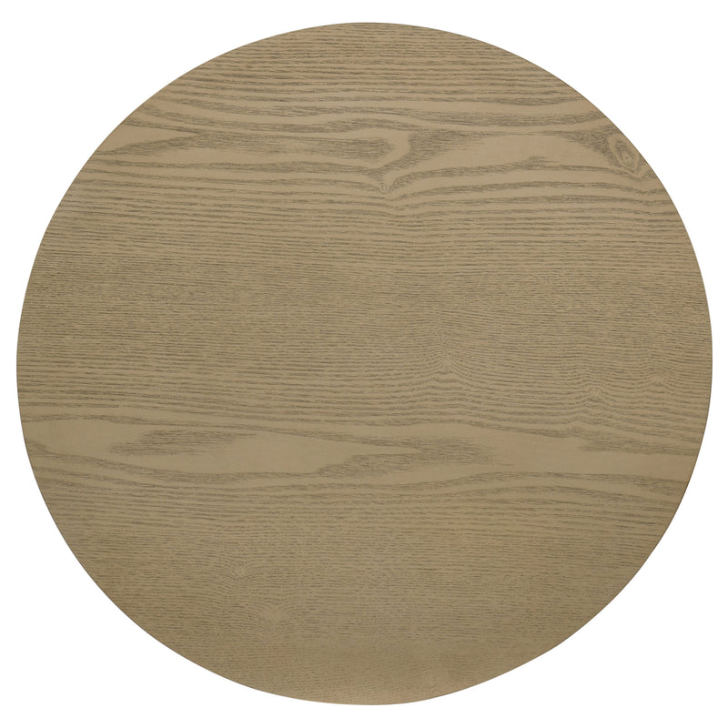 Hamlyn 5-piece Round Wood Counter Height Dining Set Grey and Natural Oak