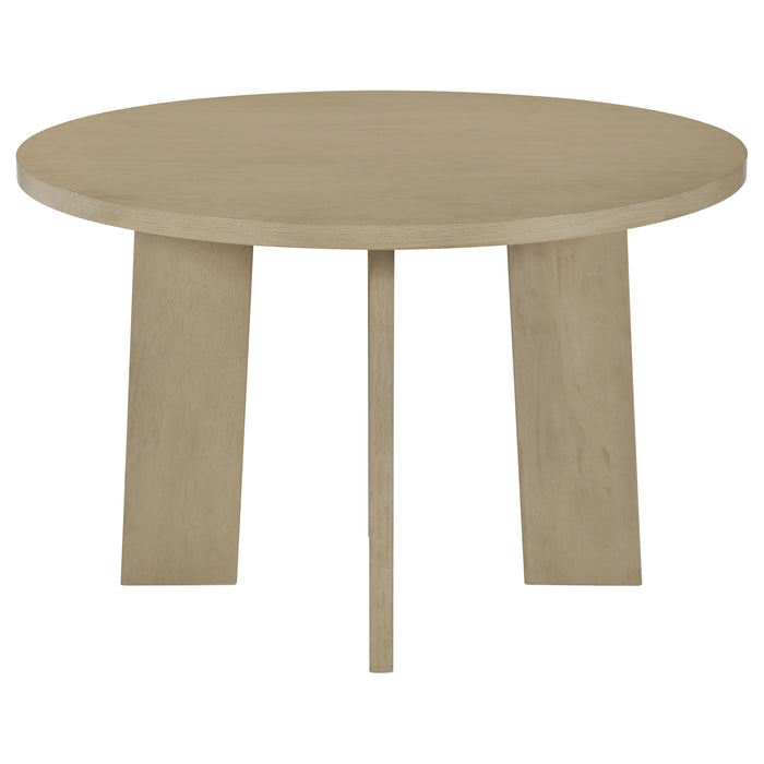 Strouse 5-piece Dining Set Black and Natural Oak