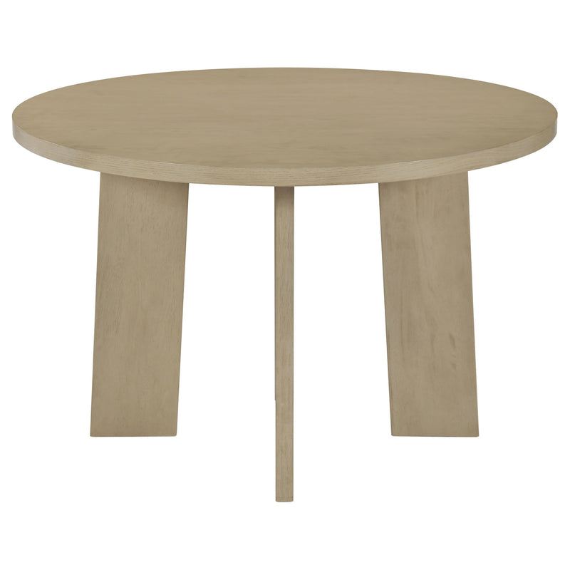 Strouse 5-piece Dining Set Grey and Natural Oak
