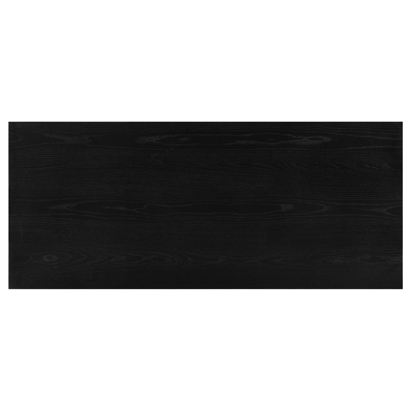 Decker 7-piece 82-inch Rectangular Dining Set Wheat and Black