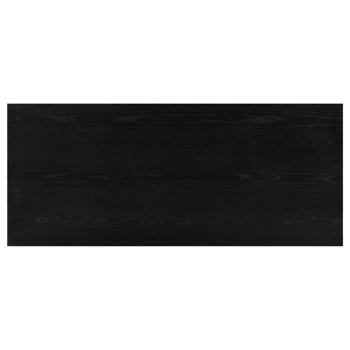 Decker 7-piece 82-inch Rectangular Dining Set Wheat and Black