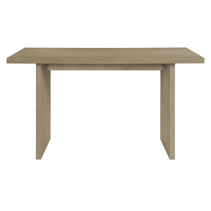 Decker 7-piece 70-inch Rectangular Counter Height Dining Set Grey and Natural Oak