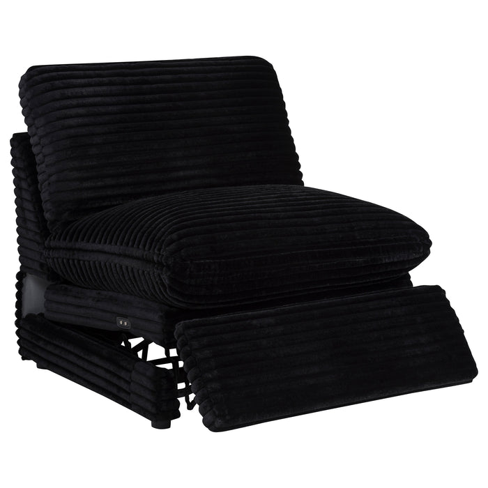 Collins 6-piece Modular Power Reclining Sectional Black