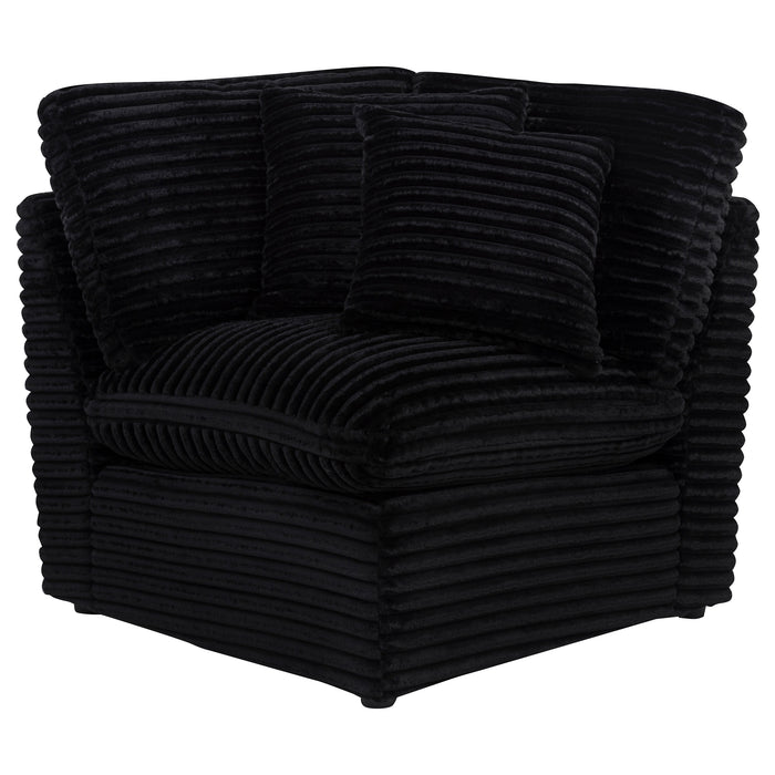 Collins 6-piece Modular Power Reclining Sectional Black