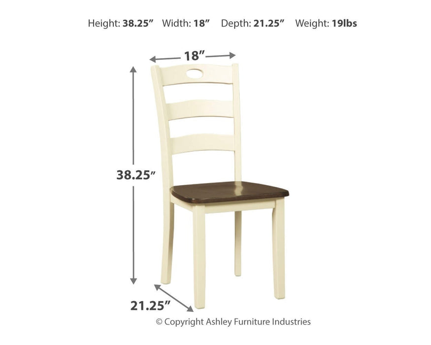 Silla auxiliar de comedor Woodanville (2/CN)