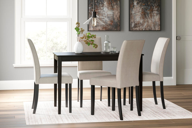 Mesa de comedor rectangular Kimonte