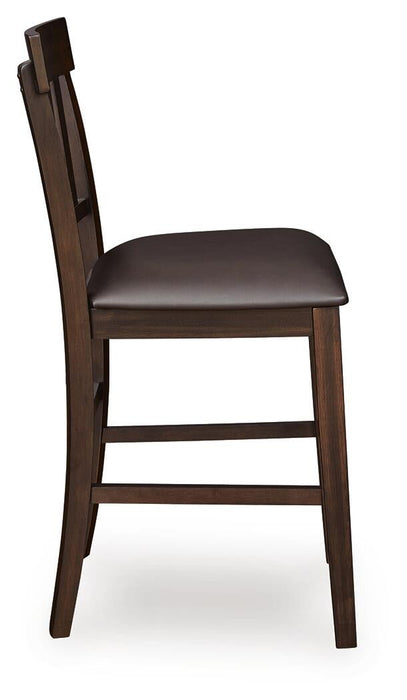 Taburete de bar tapizado Haddigan (2 unidades)