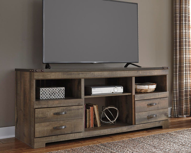 Mueble de TV LG Trinell con opción de chimenea