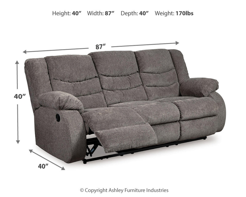 Sofá reclinable Tulen