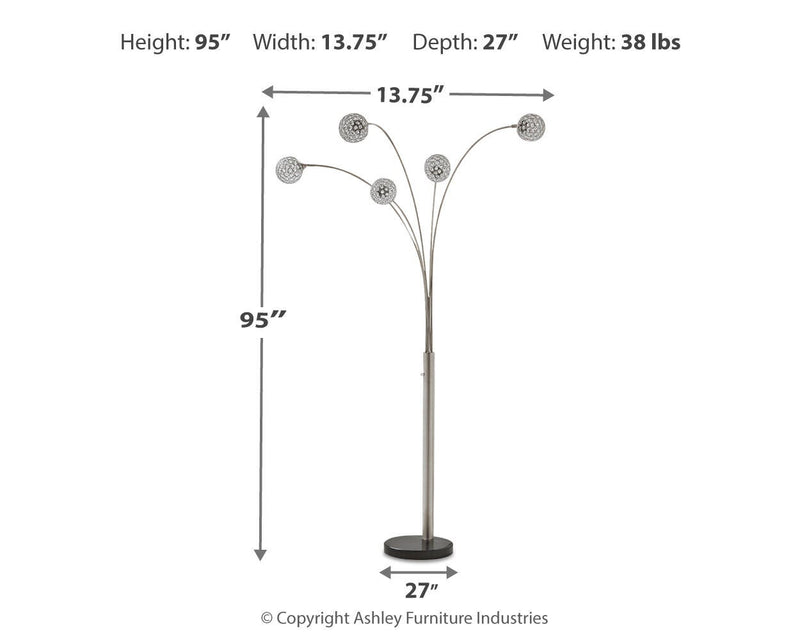Lámpara de arco de metal de invierno (1/CN)