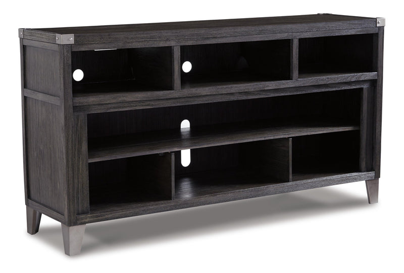 Mueble de TV LG Todoe con opción de chimenea