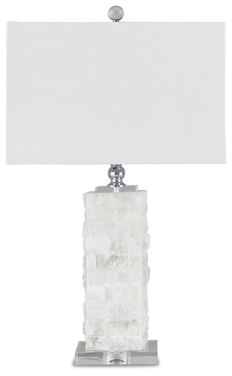 Lámpara de mesa de alabastro Malise (1/CN)