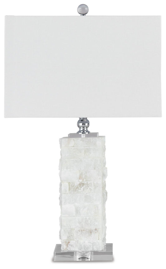 Lámpara de mesa de alabastro Malise (1/CN)