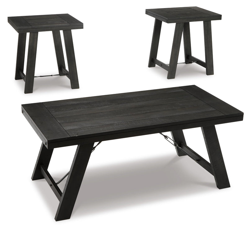 Juego de mesa auxiliar Noorbrook (3 piezas)