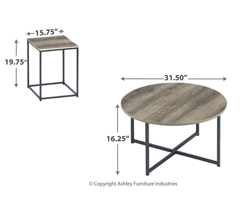 Wadeworth Occasional Table Set (3/CN)